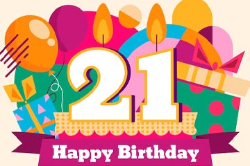 21st Birthday Messages